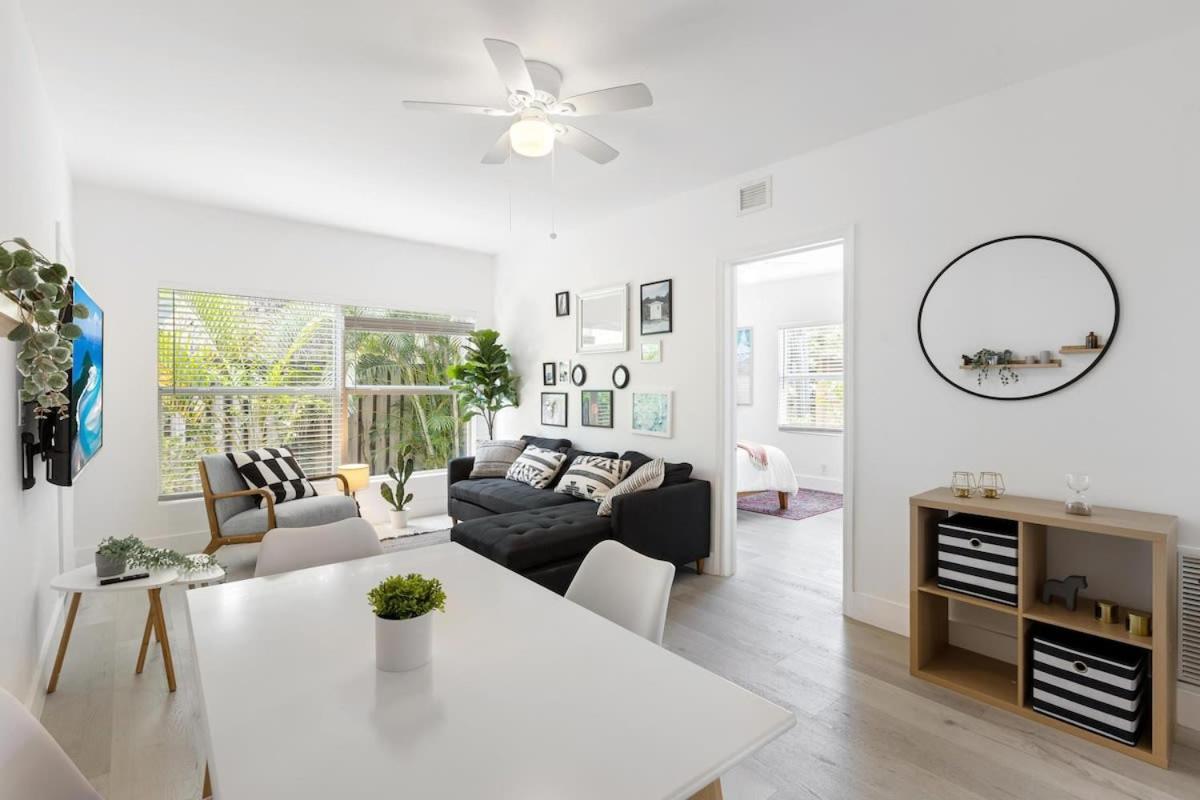 Charming 2 Bedroom Apartment In Victoria Park ฟอร์ต ลอเดอร์เดล ภายนอก รูปภาพ